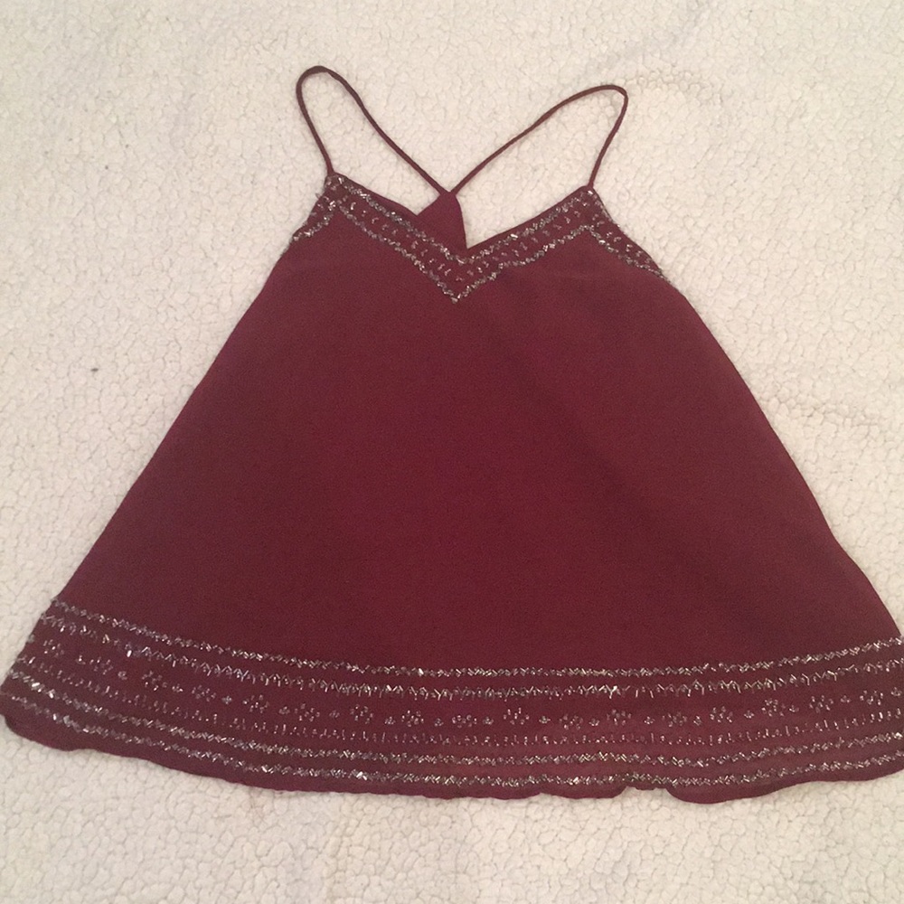 Spaghetti strap shirt